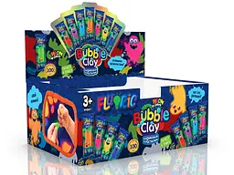 Набір для творчості Bubble Clay Fluoric, BBC-F-01-01U (В асортименті) - мініатюра 2