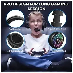 Навушники Onikuma Gaming with LED X7 Pro - мініатюра 3