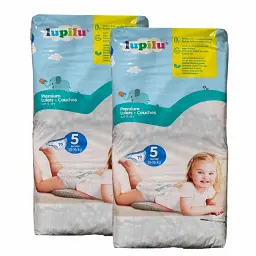 Преміум підгузники Lupilu soft & dry 5 Junior (10-16 кг) 140 шт