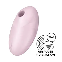 Вакуумний стимулятор клітора з вібрацією Satisfyer Vulva Lover рожевий - мініатюра 8