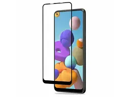 Захисне скло Avantis Full Glue Samsung A21 Black