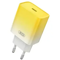 Зарядний пристрій XO CE18 PD30W USB-C Yellow (XO-CE18-YEL)