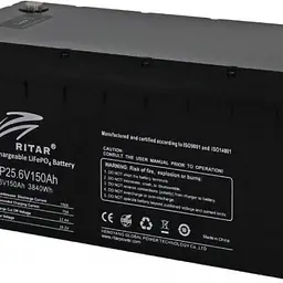 Акумулятор Ritar LiFePO4 25,6V 150Ah