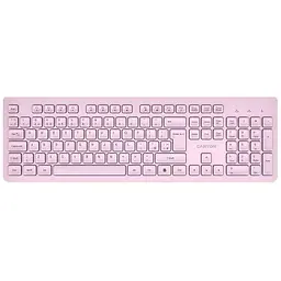 Клавіатура Canyon HKB-W01 Silent Wireless UA Pink (CNS-HKBW01P)