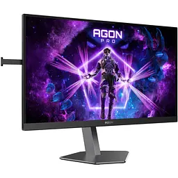 TFT 24.1" AOC AG246FK6, Ultra-Fast TN eSports, 610Hz, 2xHDMI, DP, USB-hub, HAS, Pivot, чорно-сірий - мініатюра 2
