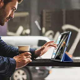 Чохол-книжка BeCover Tri Fold Hard для Apple iPad Air 4/5 2020/2022 10.9" Deep Blue (711128) - мініатюра 6