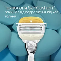 Змінні картриджі для гоління Gillette Venus Comfortglide Skin Cushion Coconut жіночі 3 шт. - мініатюра 6