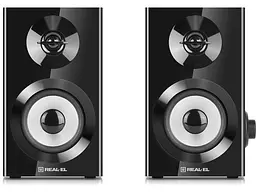 Комп'ютерні колонки REAL-EL S-228 Black (EL121200014) - мініатюра 3
