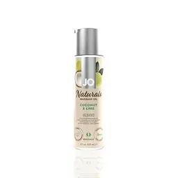 Масажна олія System JO – Naturals Massage Oil – Coconut & Lime, 120 мл System JO SO6164 92419 - мініатюра 1