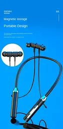 Бездротові наші навушники WH001K, BT5.0, вакуумні, IPX5, 280mAh, 8h, black - мініатюра 11