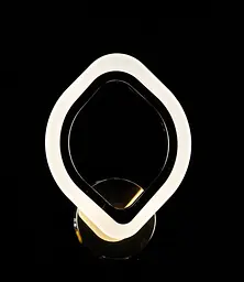 Бра настінне LED Splendid Ray BK30/1 18W золото-білий для дому - мініатюра 4