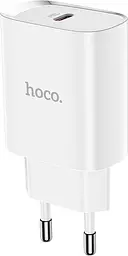 Мережевий зарядний пристрій Hoco N14 PD 20w White (745026) [81006] - мініатюра 2