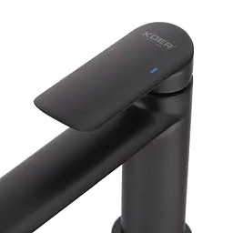 Змішувач для умивальника Koer KB-10028-05 KR5290 Чорний матовий - мініатюра 4