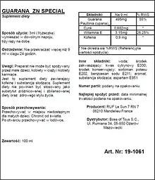 Для ерекції Ruf Guarana ZN, 100 мл - мініатюра 4