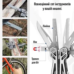 Мультитул UAD TitanForce професійний 21 інструмент (UAD-07) - мініатюра 4