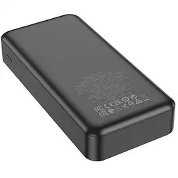 Портативний ЗП Power Bank Hoco J102A Cool figure PD20W+QC3.0 20000 mAh Black - мініатюра 3