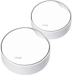 MESH-система TP-Link mesh Deco X50 PoE AX3000 2Pcs White 802.11ax (Deco-X50-PoE-2-pack)