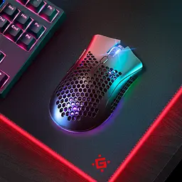 Мишка Defender Warlock GM-709L RGB ігрова, бездротова 2400dpi., 7кн., чорна - мініатюра 9