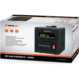 Стабілізатор напруги Real-El Stab Energy-500 [4743304104833] [112014] - мініатюра 7