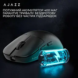Миша Ajazz AJ159PRO Black 8K Charging Dock (AJ159-PRO-B) - мініатюра 9
