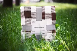 Плед Ardesto Flannel 160х200 см клітинка бежевий (ART0103PB) - мініатюра 7