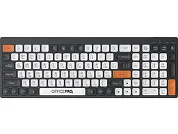 Клавіатура OfficePro SK985 Black/White (SK985BO)