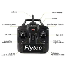 Кораблик для підгодовування риби Flytec HQ2011 на радіоуправлінні, чорна годівниця (100622) - мініатюра 6