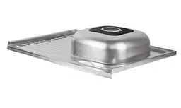 Мийка кухонна Brinex 6080-R 0.6 мм, накладна BRIN6080RSAT06 - мініатюра 4