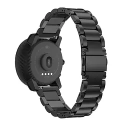 Металевий ремінець Primo для годинника Xiaomi Huami Amazfit SportWatch 2/Amazfit Stratos Black - мініатюра 2