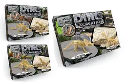 Набір для розкопок DEX-01-04, 05, 06 "DINO EXCAVATION" динозаври DANKO
