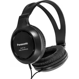 Навушники повнорозмірні провідні Panasonic RP-HT161E-K чорні RP-HT161E-K - мініатюра 4