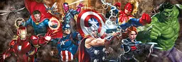 Пазл Marvel The Avengers Супергерої Марвел Месники - 1000 шт. Clementoni 39839 - мініатюра 2