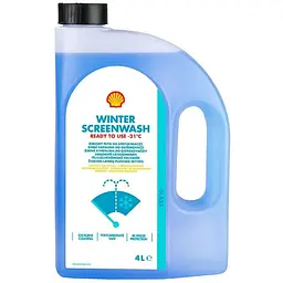 Омивач автомобільний Shell зимовий (-21С) 4л (2291)