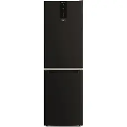 Холодильник Whirlpool з нижньою морозильною камерою W7X82OK 231 л 104 л 2 двері А+ NF чорний (W7X82OK)