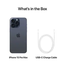 Смартфон iPhone 15 Pro Max 1TB Model A3106 Grade Q Seller Refurbished Blue Titanium - мініатюра 8