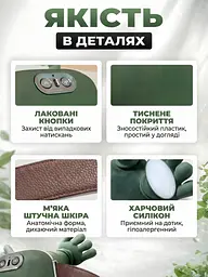 Технологічний бездротовий роликовий масажер для шиї та плечей 2в1 з підігрівом, з імітацією ручного масажу та терапією для всього - мініатюра 3
