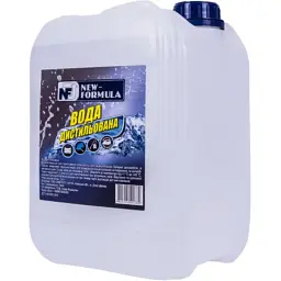 Вода дистильована NEW FORMULA 10л (4820215591782) - мініатюра 2