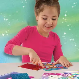 Набір для творчості з фольгою серїї "Foil art" - ВЕЧІРНЯ КАЗКА - мініатюра 5