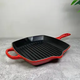 Сковорода-гриль Le Creuset Square Grillet 26 см вишнева 20183260600422
