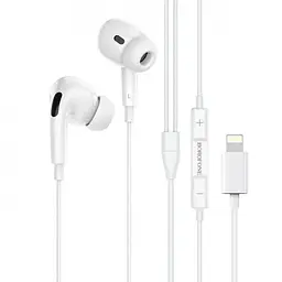 Навушники дротові HOCO M1 Pro Original (Lightning) White