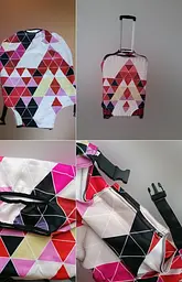 Захисний чохол для валізи XiaomiUi Abstraction size S for suitcase 18-20 - мініатюра 3