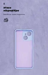 Чехол ArmorStandart ICON для Tecno Spark 40C 4G Camera cover Lavender - миниатюра 4