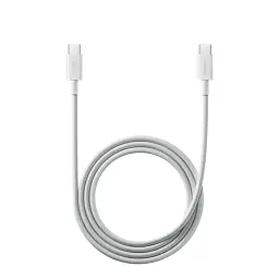 Кабель Xiaomi Braided Cable Type-C to Type-C 6A 120W 1m Білий (BHR087KGL)