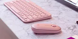 Миша Logitech Pebble M350 Rose (910-005717) [82038] - мініатюра 5