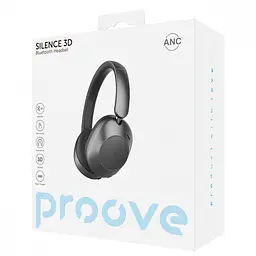 Бездротові навушники Proove Silence 3D with ANC темно-сірі (55813 dark gray) - мініатюра 2