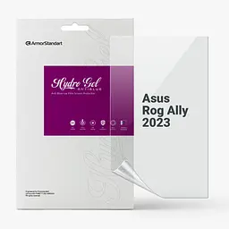 Гідрогелева захисна плівка Asus Rog Ally 2023, Anti-Blue, прозора, протиударна, захист від синього світла, відновлення від подряпин, стійка до подряпин, проста установка, ArmorStandart (ARM75873)