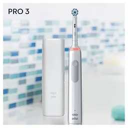 Електрична зубна щітка Oral-B Pro 3 3500 Sensitive Clean + футляр - мініатюра 9