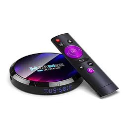 Смарт ТВ приставка H96 Max RK3528 2/16 Гб Smart TV Box Android 13 - мініатюра 1