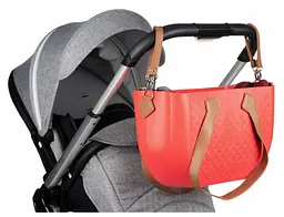 Сумка для коляски Nuvita MyMia, кораловий (NV8801P/02G/03G) - мініатюра 6