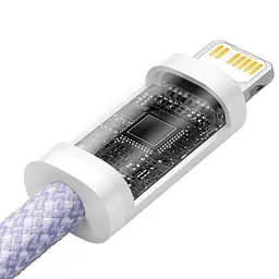 Кабель Baseus Dynamic 2 Series Fast Charging Cable Type-C to Lightning 20W 1m CALD040205 Purple - мініатюра 2